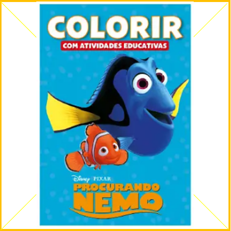 Colorir disney procurando nemo 16pag Rideel