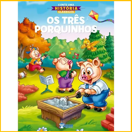 Conte uma historia classicos os tres porquinhos 16pag Rideel