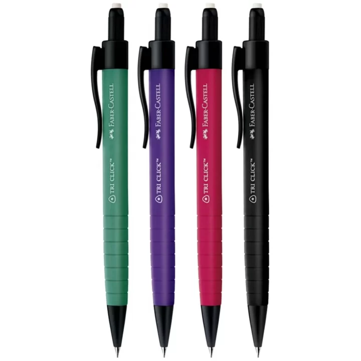 Lapiseira 0.5 tri click faber castell