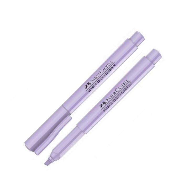 Marcatexto grifpen pastel lilas Faber castell