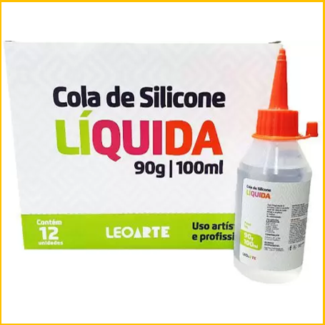 Cola silicone liquido 100ml Leonora