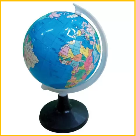 Globo terrestre 10,50cm azul VMP