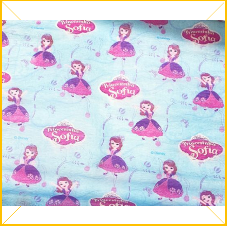 Papel de seda 48x60cm. princesin sofia VMP