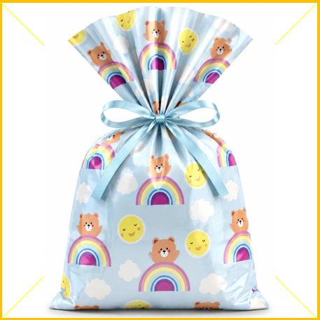 Saco de presente 30x45cm ursinhos VMP