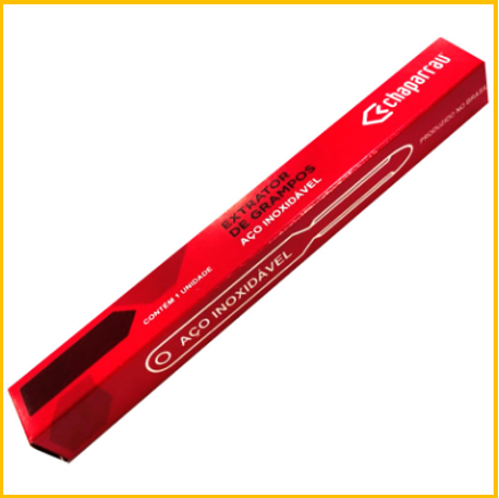 Extrator de grampos espatula inox Chaparrau