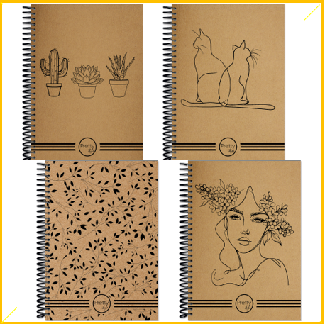 Caderno univ.10M CD 160f.pretty BAAG