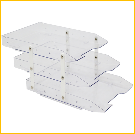 Caixa de correspondencia tripla movel slim cristal Maxcril