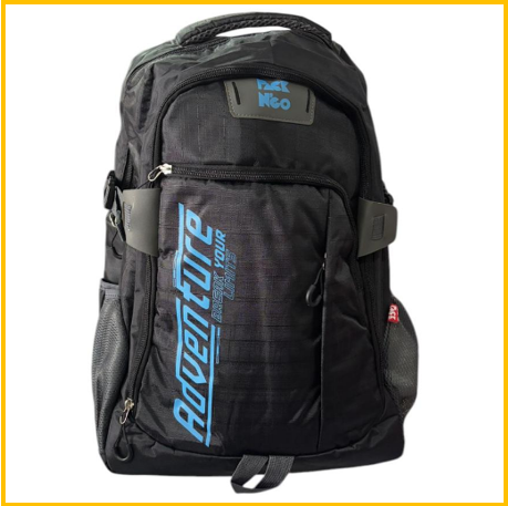 Mochila adventure laptop preta 7109PT Goal