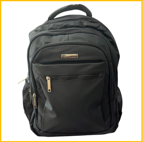 Mochila executiva laptop rubber preta 13801A Goal