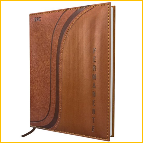 Agenda cost.exec.perm.A5 388p.marrom Dac