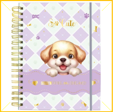 Caderno univ.10mat.80f.90g CD smart so cute DAC