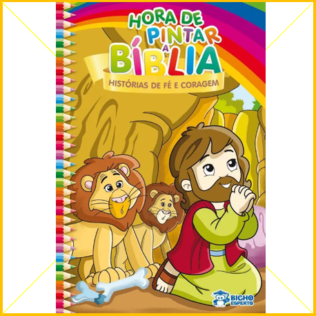 Hora de píntar história de fé e coragem 16pag Rideel