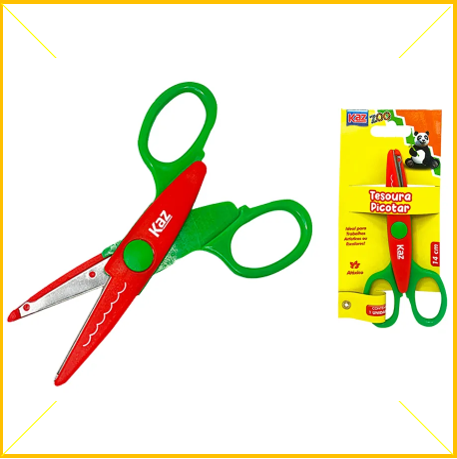 Tesoura de picotar 140mm kz912658 Kaz