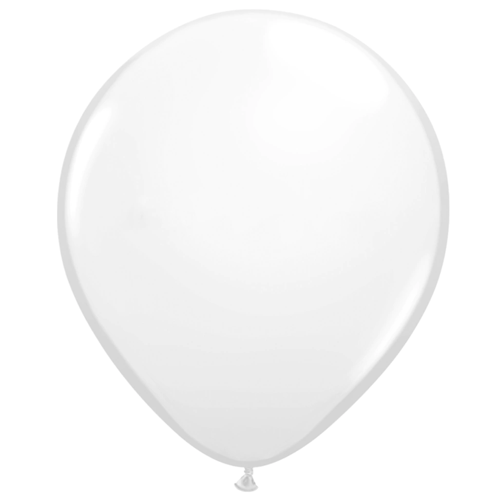 Balao liso #16 branco 12und Festball
